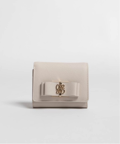 RANDA（ランダ） 財布 モノグラムリボン二つ折りウォレット レディース