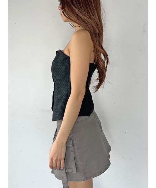 「EGOIST」 ベアトップ FREE ブラック レディース_画像5