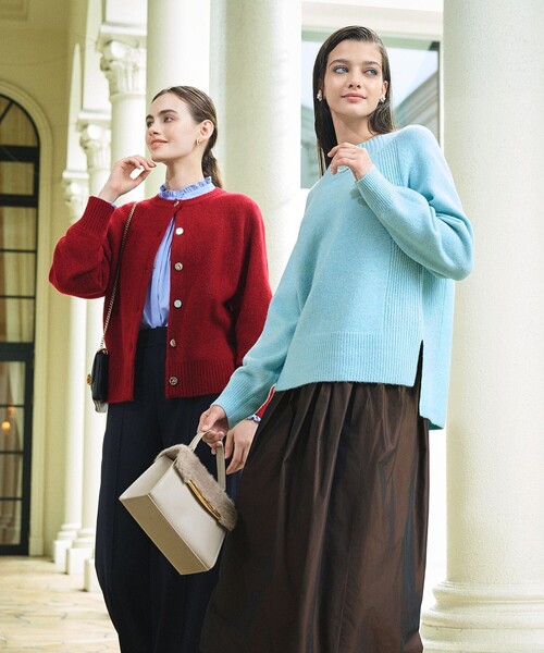 ANY SIS（エニィスィス） ニット セーター ボートネックAir ニット