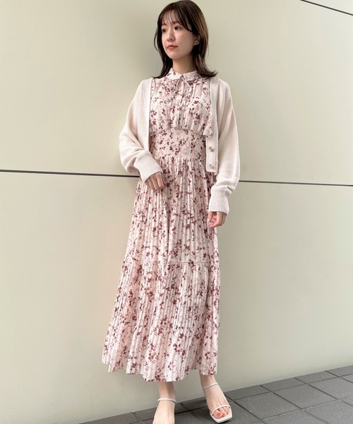 SNIDEL（スナイデル） ノースリーブワンピース 0 ピンク レディース