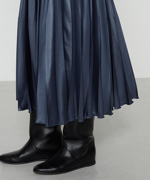 K.T KIYOKO TAKASE（K.T キヨコ タカセ） スカート サテンチンツ