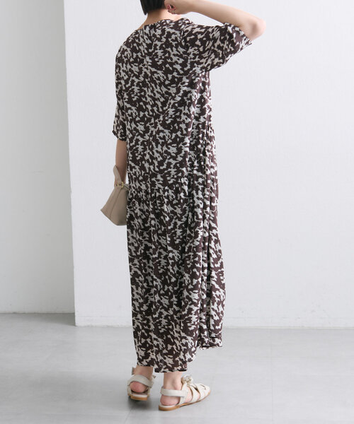 「ear PAPILLONNER」 半袖ワンピース FREE ホワイト レディース_画像4