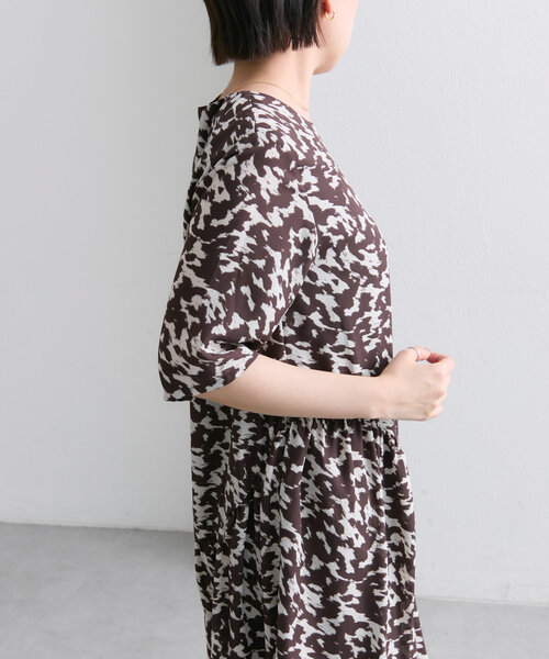 「ear PAPILLONNER」 半袖ワンピース FREE ホワイト レディース_画像8