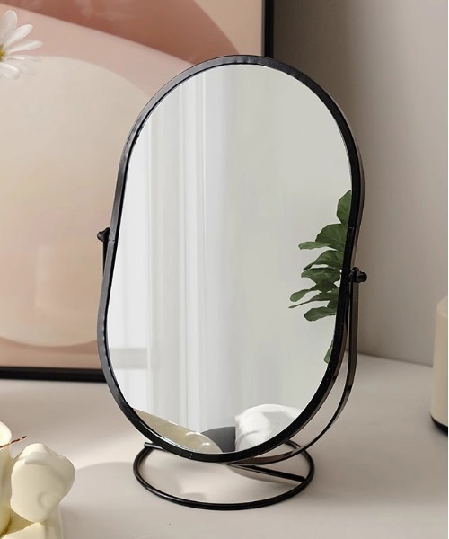 Port（ポート） 鏡 「 」 オーバル スタンド 卓上 ミラー # : ZOZOTOWN