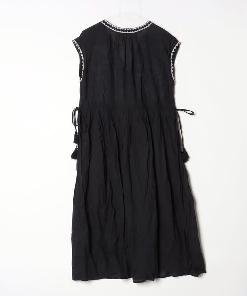 「NE QUITTEZ PAS!」 ノースリーブワンピース FREE ブラック レディース_画像2