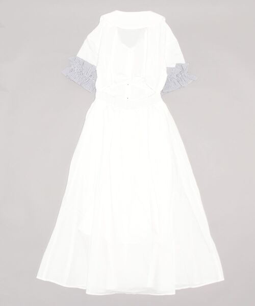 「dazzlin」 半袖ワンピース FREE ブラウン レディース_画像2