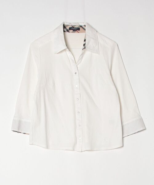 BURBERRY シャツ バーバリー BURBERRY シャツ メンズ チェック ストレッチコットン