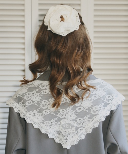 ストール マフラー idem big lace scarf / マルチウェイビッグレース