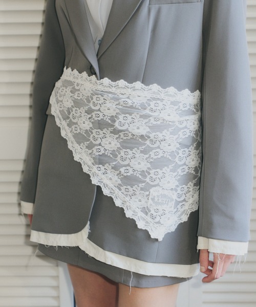 ストール マフラー idem big lace scarf / マルチウェイビッグレース