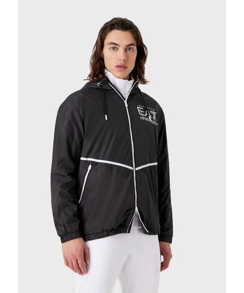 EA7 「EMPORIO ARMANI EA7」 ブルゾン X-LARGE ブラック メンズ