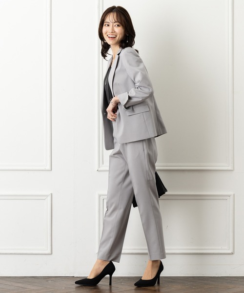 ROBEDECORA セットアップ 「洗えるスーツ」テーラードジャケット