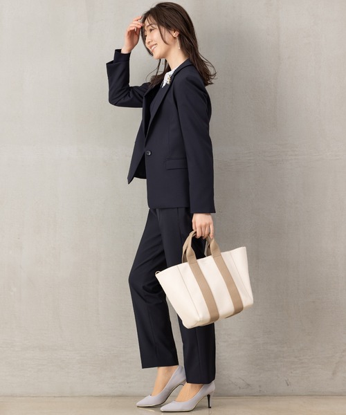 ROBEDECORA セットアップ 「洗えるスーツ」テーラードジャケット