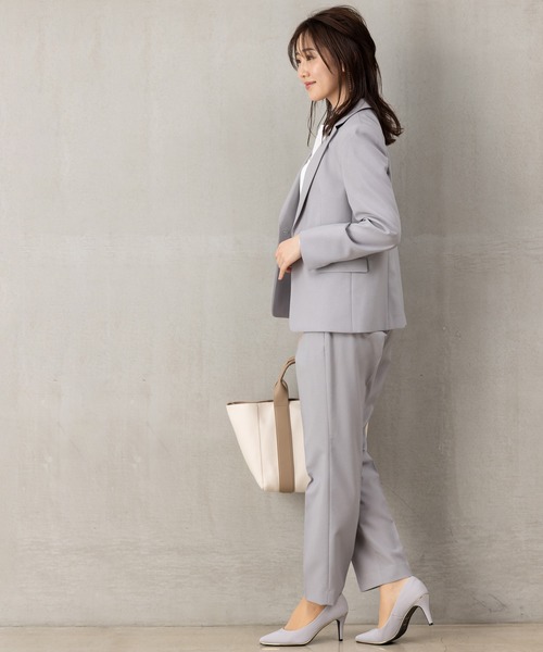 ROBEDECORA セットアップ 「洗えるスーツ」テーラードジャケット