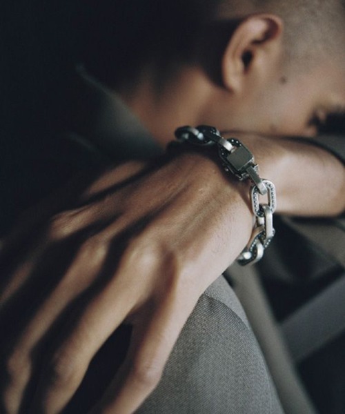 LIDnM（リドム） ブレスレット Llife CLOU TAPISSIER BRACELET メンズ