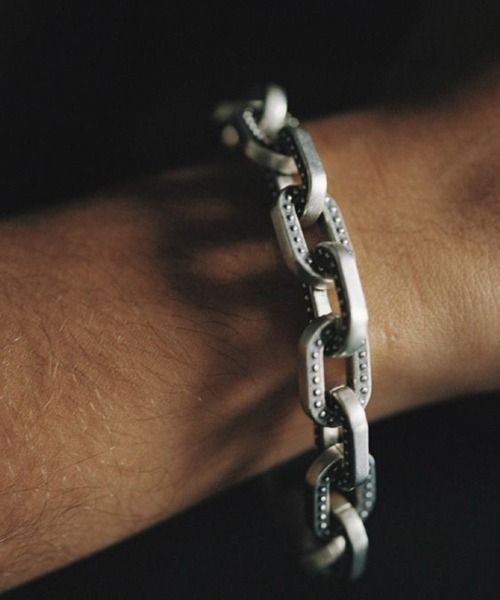 LIDnM（リドム） ブレスレット Llife CLOU TAPISSIER BRACELET メンズ
