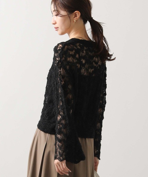 「Gready Brilliant」 長袖ニット 38 レッド レディース_画像5