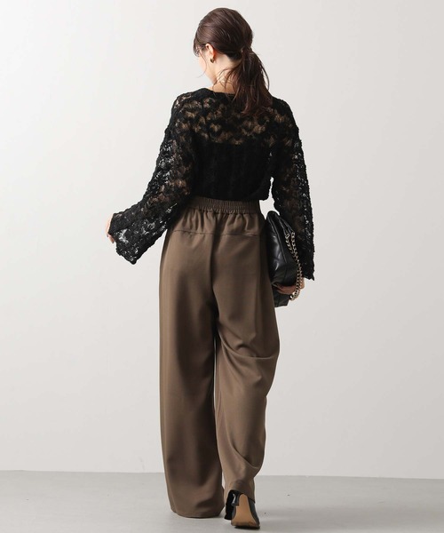 「Gready Brilliant」 長袖ニット 38 レッド レディース_画像9