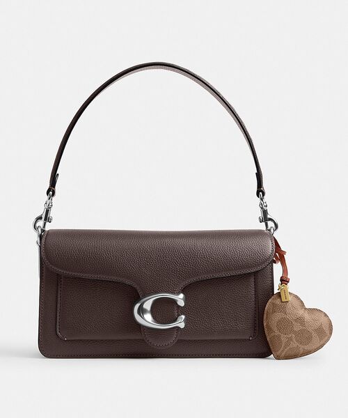 COACH（コーチ） キーホルダー ハート パフィ バッグ チャーム