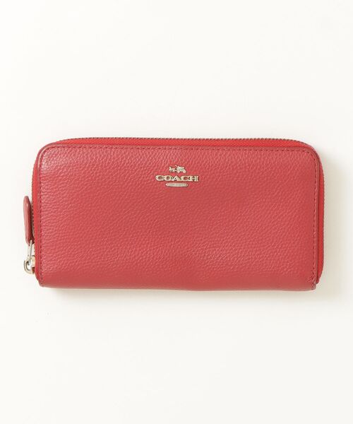 COACH（コーチ） ワンポイント財布 - レッド レディース : ZOZOTOWN