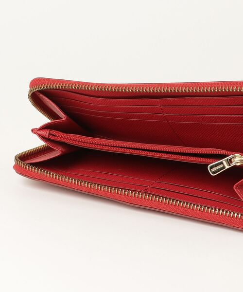 COACH（コーチ） ワンポイント財布 - レッド レディース : ZOZOTOWN
