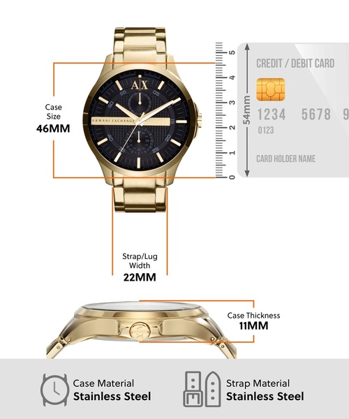 ARMANI EXCHANGE 腕時計 アルマーニ・エクスチェンジ メンズ アナログ