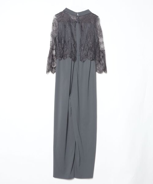 「Kana」 オールインワン 2L チャコールグレー レディース_画像2