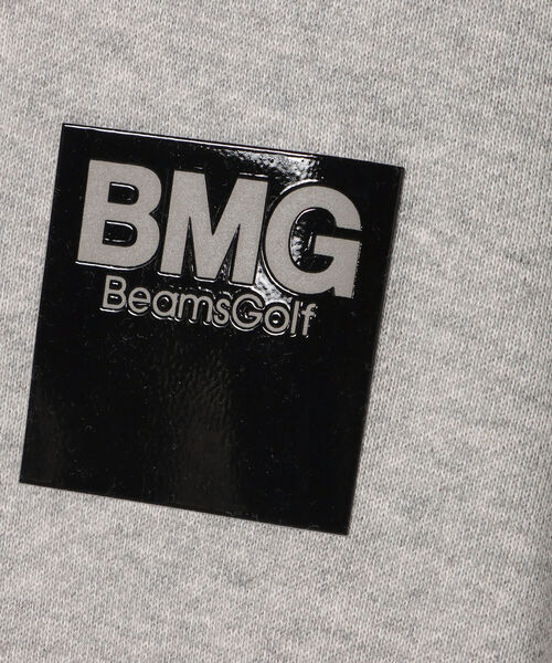 美品 BEAMS GOLFプルオーバー BEAMS（ビームス） ビームスゴルフ 切替プルオーバー ネイビー 織生地