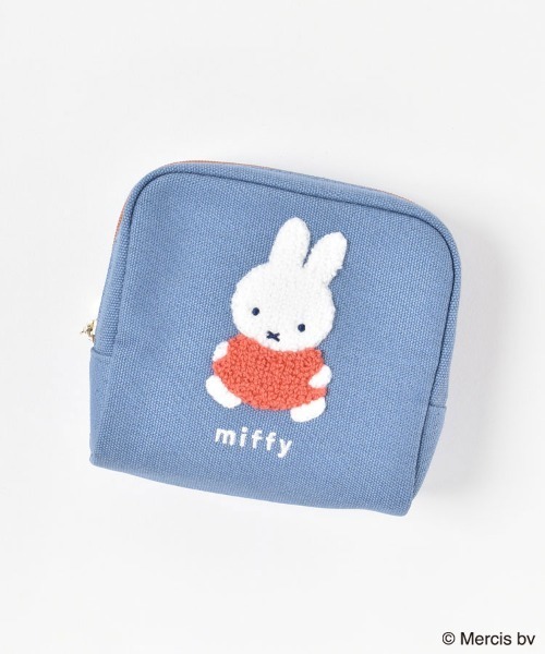 Miffy（ミッフィー） ポーチ ミッフィーカラフルサガラボックスポーチ