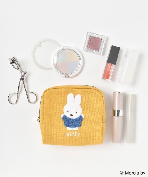Miffy（ミッフィー） ポーチ ミッフィーカラフルサガラボックスポーチ