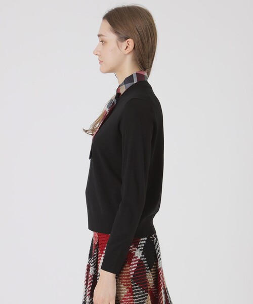 ブルーレーベル　スカーフ付きニット BLUE LABEL CRESTBRIDGE（ブルーレーベルクレストブリッジ） ニット