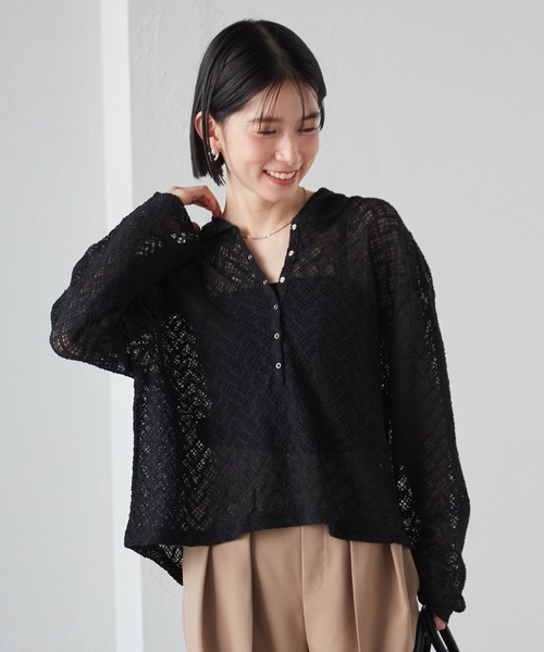 トップス nyan NEUNA（ヌナ） tシャツ シアードットトップス レディース : ZOZOTOWN