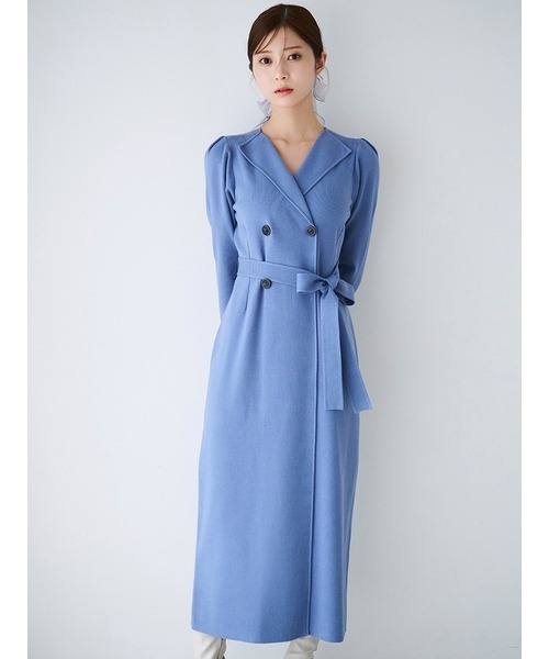 CELFORD（セルフォード） ニットワンピース 38 ネイビー レディース