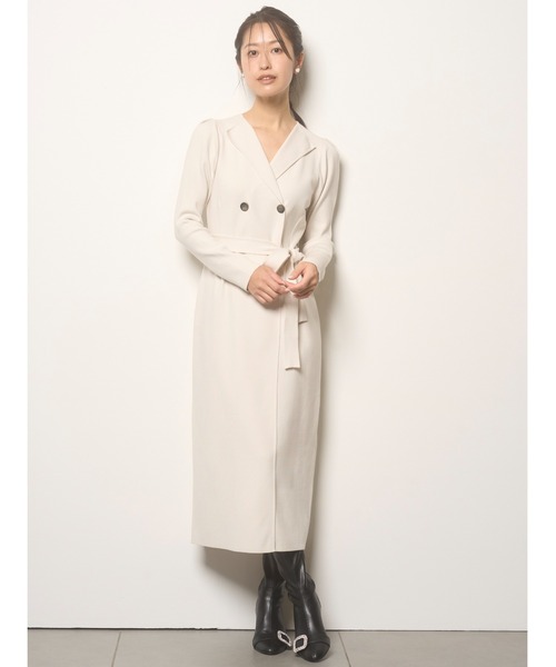 CELFORD（セルフォード） ニットワンピース 38 ネイビー レディース