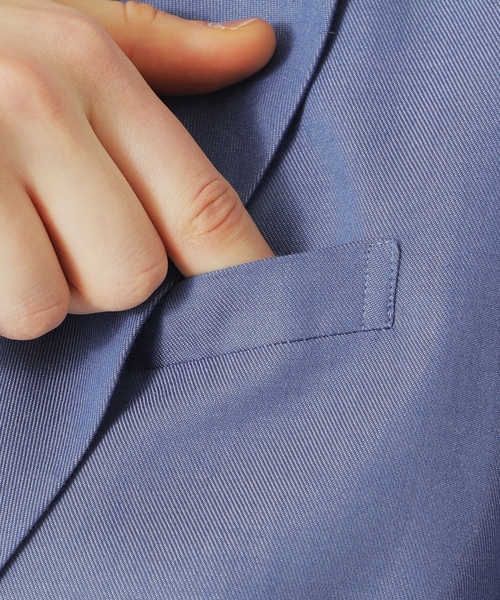 「LOVELESS」 テーラードジャケット 34 ブルー レディース_画像9