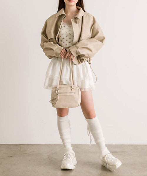 「OLIVE des OLIVE」 トートバッグ FREE アイボリー レディース_画像7