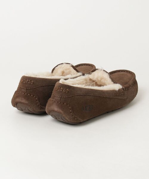「UGG」 モカシンシューズ 25cm ブラウン レディース_画像2