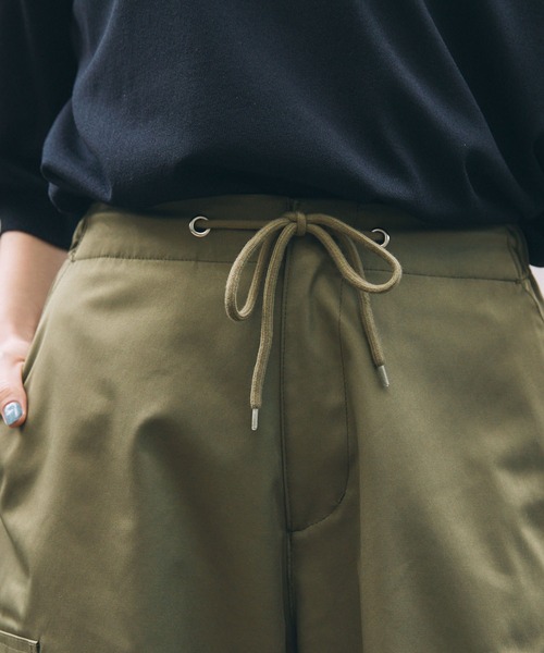 「MONO-MART LADY'S」 カーゴパンツ M ブラック レディース_画像5