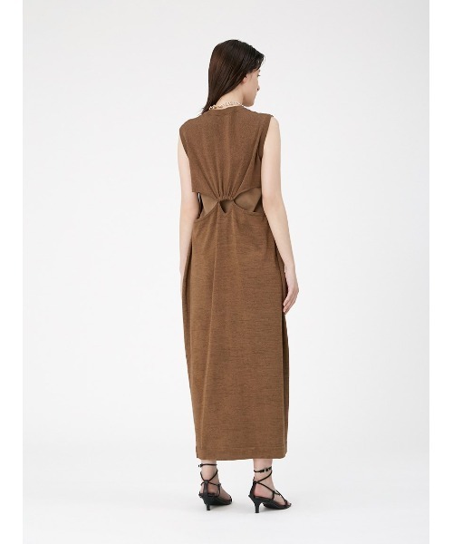 「MIESROHE」 ニットワンピース FREE ブラック レディース_画像7