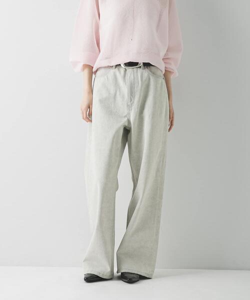 ジーンズ デニム デニムパンツ 「別注」PICCADILLY×URBAN RESEARCH　デニムストレートパンツ レディース_4