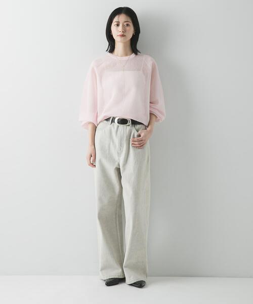 ジーンズ デニム デニムパンツ 「別注」PICCADILLY×URBAN RESEARCH　デニムストレートパンツ レディース_8