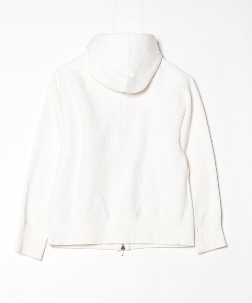 「BARNYARDSTORM」 ジップアップパーカー 0 ホワイト レディース_画像2
