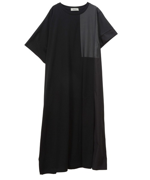 「ZUCCa」 半袖ワンピース M size ブラック レディース_画像8