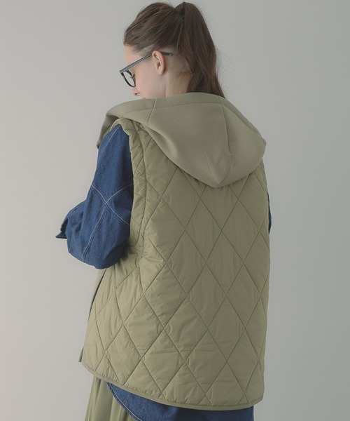 「saloon」 ベスト FREE ブラック レディース_画像5