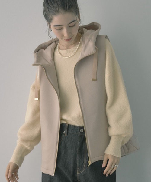 「saloon」 ベスト FREE ブラック レディース_画像9