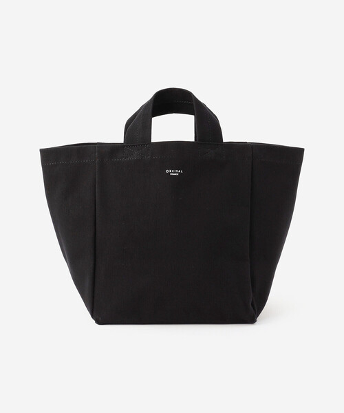 ORCIVAL オーシバル　キャンバス　トートバッグ　ブラック　黒 ORCIVAL（オーシバル） トートバッグ - ブラック レディース