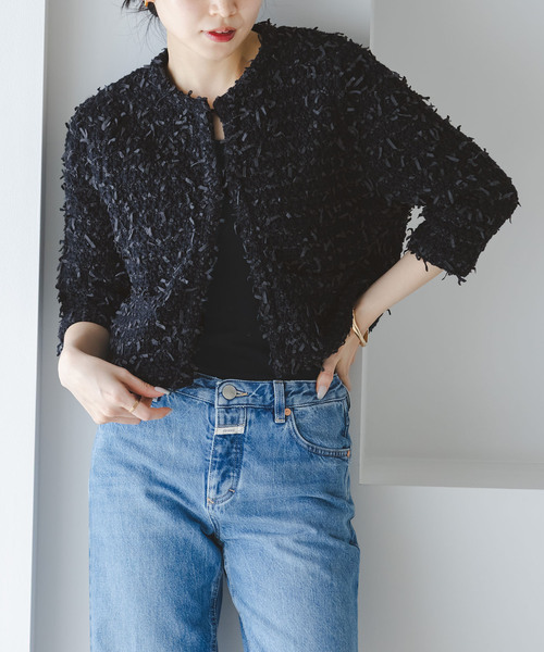 NOBLE（ノーブル） ニット セーター Venit/ヴェニット TAPE YARN KNIT