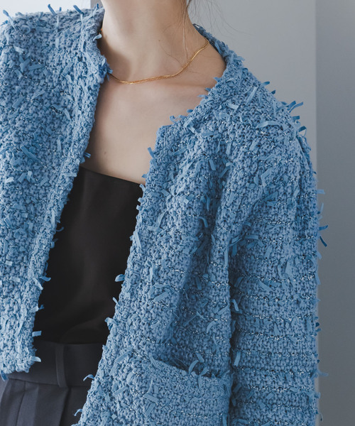 NOBLE（ノーブル） ニット セーター Venit/ヴェニット TAPE YARN KNIT
