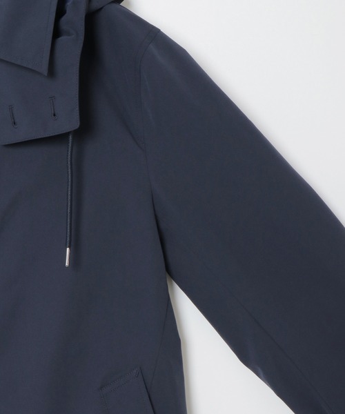 「IKKA LOUNGE」 ステンカラーコート S ベージュ メンズ_画像7