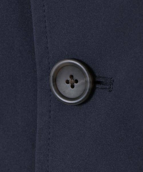 「IKKA LOUNGE」 ステンカラーコート S ベージュ メンズ_画像9