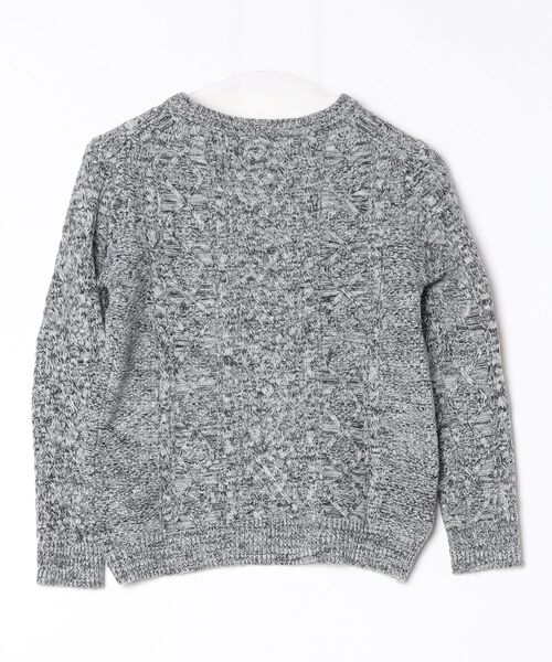 「INHERIT」 長袖ニット S グレー メンズ_画像2